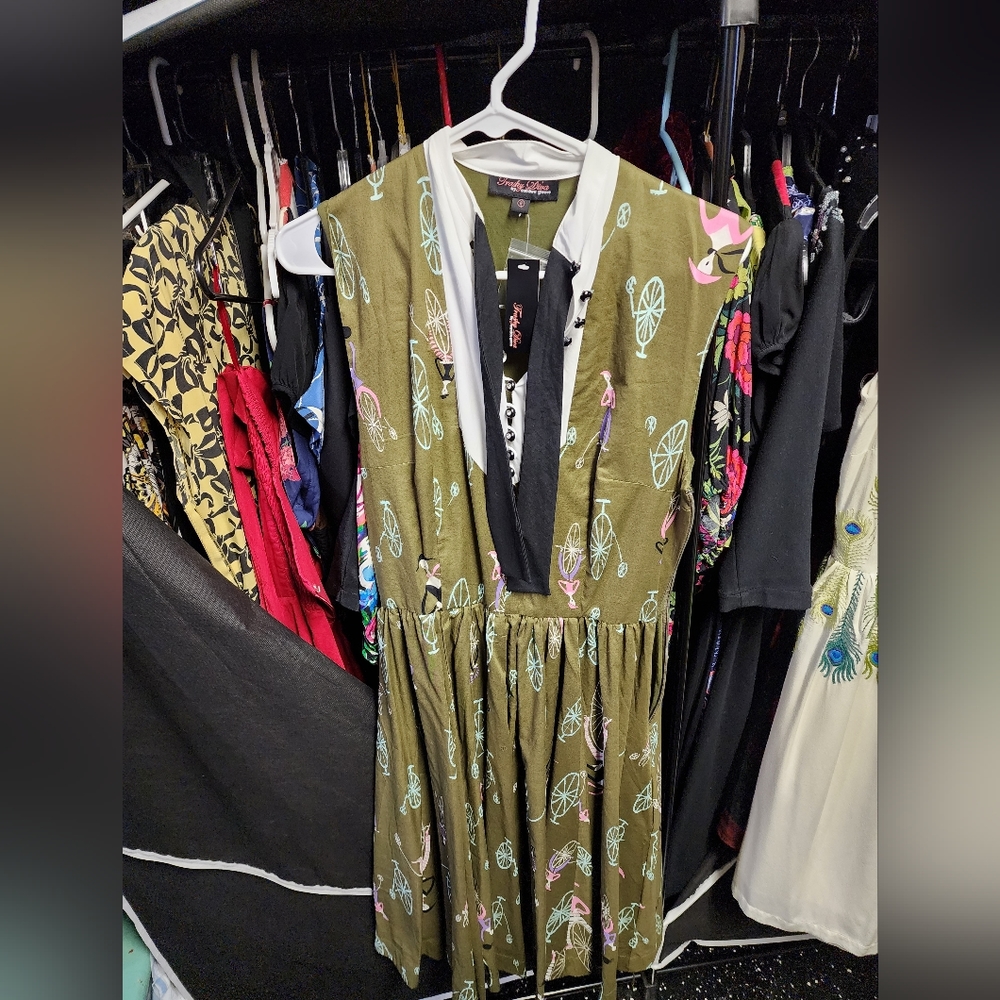 Trashy Diva Mimes Tuxedo Dress New with Tags size 6
